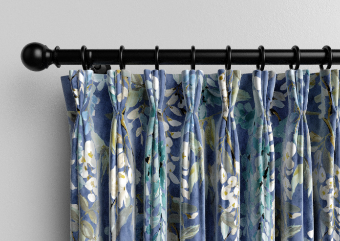 Wisteria, Marine - Made to Measure Curtains - Image 11
